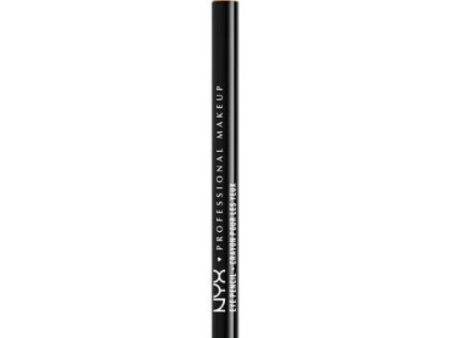 NYX - Slim Eye Pencil Black Brown - 0.04 oz (1.2 g) Online Hot Sale