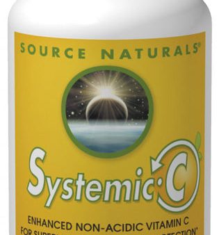 SOURCE NATURALS - Systemic C 500 mg - 60 Tablets Hot on Sale