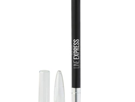 MAYBELLINE - Line Express Sharpenable Wood Pencil Eyeliner Soft Black - 0.035 oz (1 g) For Cheap