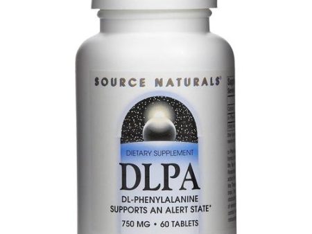 SOURCE NATURALS - DLPA (750 mg) - 60 Tablets Online