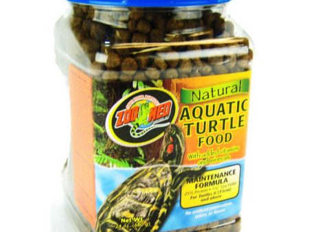 ZOO MED - Natural Aquatic Turtle Food Maintenance Formula - 24 oz. (680 g) Online Sale