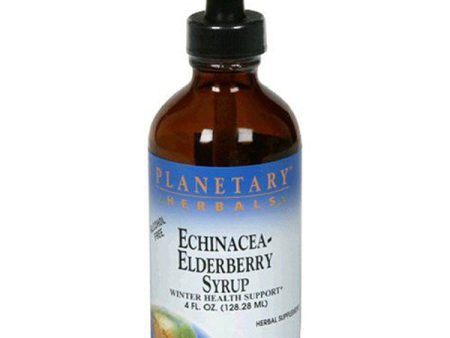 PLANETARY HERBALS - Echinacea-Elderberry Syrup - 4 fl. oz. (118.28 ml) Fashion