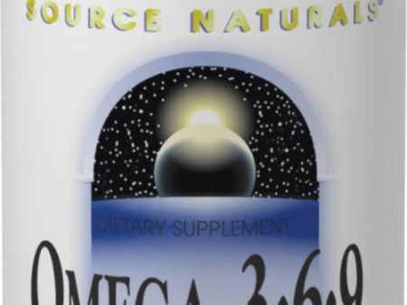 SOURCE NATURALS - Omega 3-6-9 - 120 Softgels on Sale