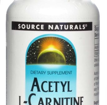 SOURCE NATURALS - Acetyl L-Carnitine 500 mg - 120 Tablets For Discount