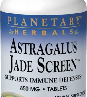 PLANETARY HERBALS - Astragalus Jade Screen 850 mg - 50 Tablets Fashion