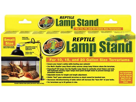 ZOO MED - Reptile Lamp Stand Economy Size - 10-20 Gallons Hot on Sale