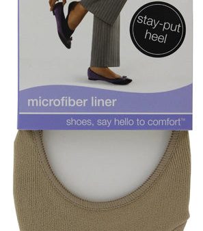 NO NONSENSE - Microfiber Liner Socks Nude - 1 Pair Supply