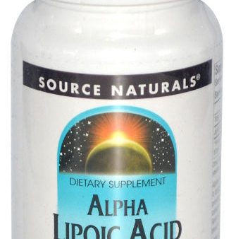 SOURCE NATURALS - Alpha-Lipoic Acid 100 mg - 120 Tablets Online