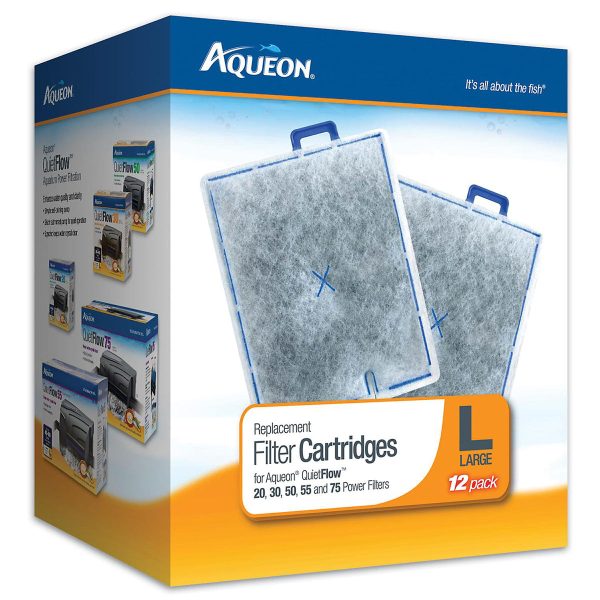 AQUEON - Replacement Filter Cartridge Large - 12 Cartridges Online now