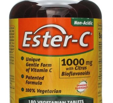 ESTER-C - 1000 with Citrus Bioflavonoids - 180 Vegetarian Tablets Sale