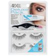 ARDELL -  Deluxe Pack Lash #105 Black - 2 Pairs of Lashes For Cheap