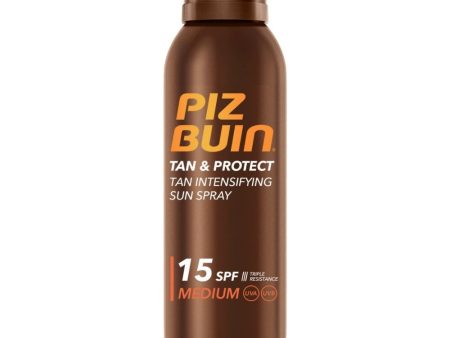 Piz Buin Tan & Protect Spray SPF15 150ml Hot on Sale