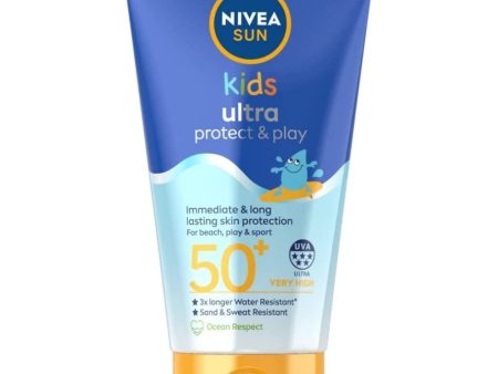 Nivea Sun Kids Ultra Protect & Play Sun Cream SPF50+ 150ml Online now