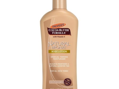 Palmer s Cocoa Butter Formula Natural Bronze Gradual Tanning Moisturiser 400ml on Sale