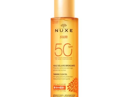 Nuxe Sun Tanning Oil Spray SPF50 150ml Online Sale