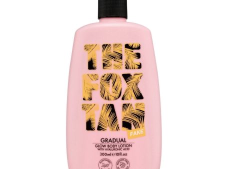 The Fox Tan Gradual Glow Body Self Tan Lotion 300ml Hot on Sale