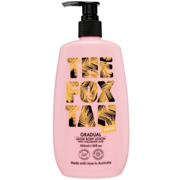 The Fox Tan Gradual Glow Body Self Tan Lotion 300ml Hot on Sale