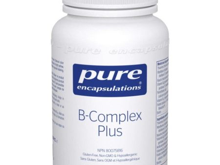 Pure Encapsulations B Complex Plus 120 Veg Capsules Hot on Sale