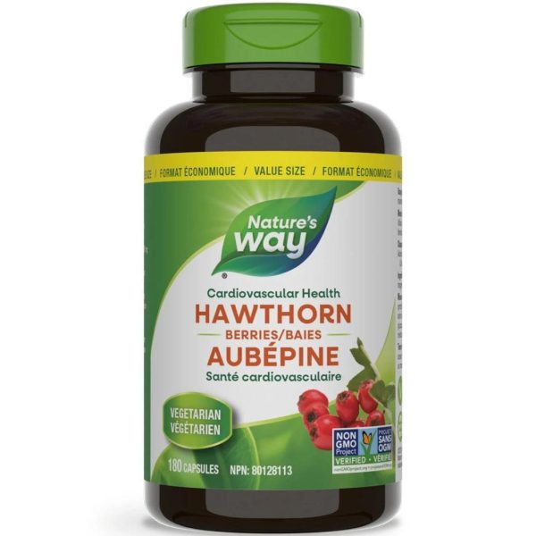 Nature s Way Hawthorn Berries 180 Capsules Supply