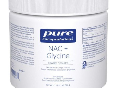 Pure Encapsulations NAC + Glycine Powder 159 g Online now