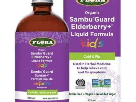 Flora Sambu®Guard Elderberry+ Liquid Formula For Kids 250mL Online