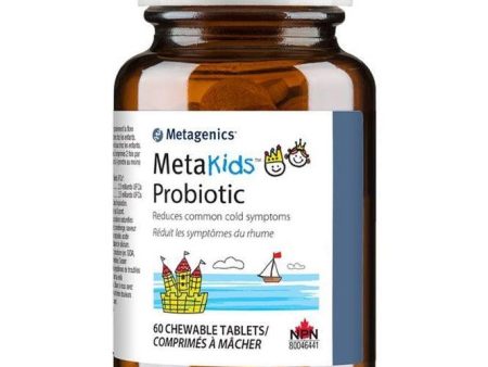 Metagenics Metakids Probiotic 60 Chewable Tablets Sale