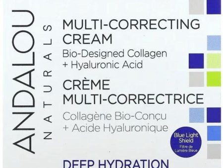 Andalou Naturals, Multi-Correcting Cream, 1.7 fl oz (50 ml) Online now