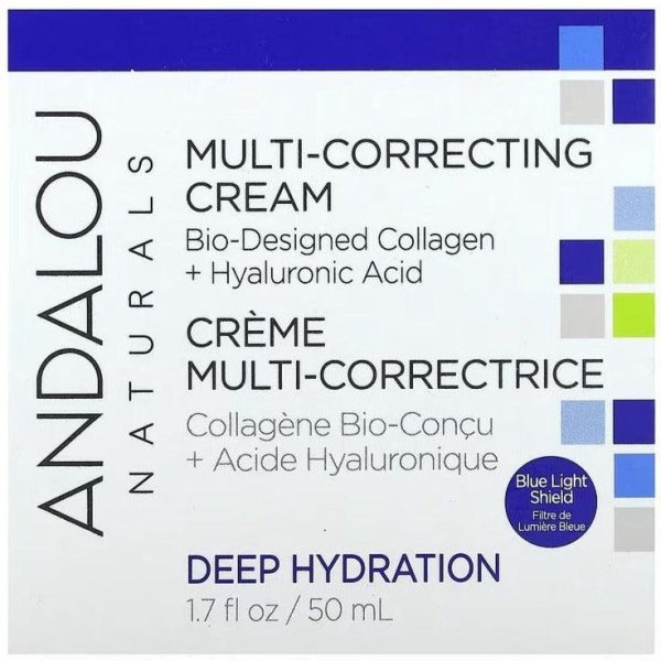 Andalou Naturals, Multi-Correcting Cream, 1.7 fl oz (50 ml) Online now