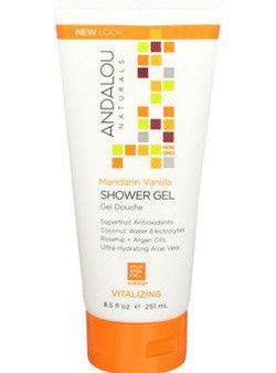 Andalou Naturals Mandarin Vanilla Shower Gel 251 ml For Sale