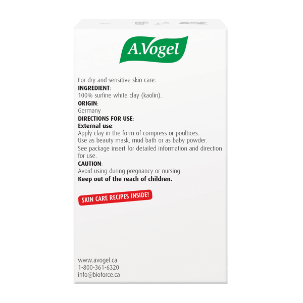 A. Vogel White Clay 400g For Cheap