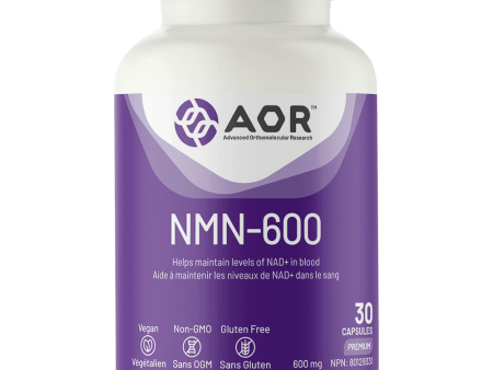 AOR NMN-600 30 Capsules Supply