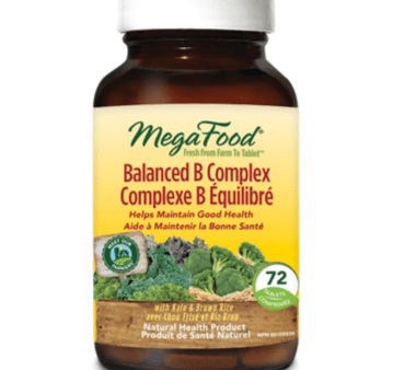 Mega Food Balanced B Complex 72 Tabs on Sale