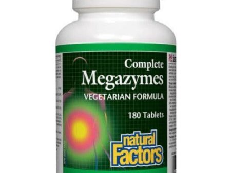 Natural Factors Complete Megazyme 180 Tabs Supply