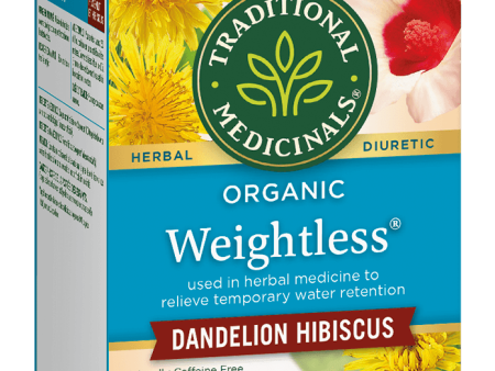 Traditional Medicinals Organic Weightless® Dandelion Hibiscus Tea 32g Online now