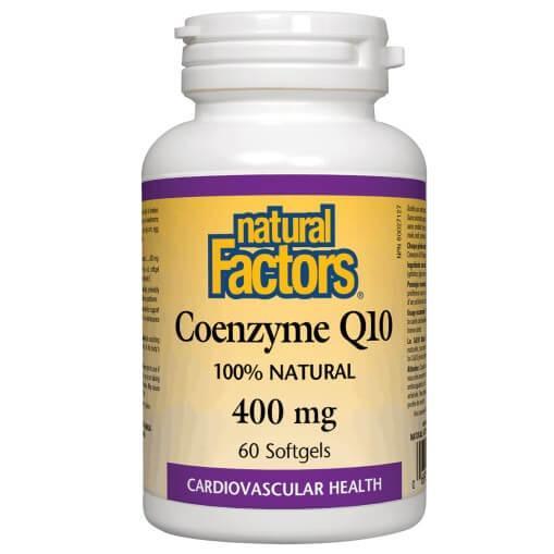 Natural Factors Coenzyme Q10 400 mg 60 Softgels For Cheap