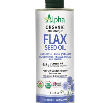 Alpha Health Flax Seed Oil 1L For Cheap