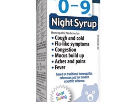 Homeocan Kids 0-­9 Cough & Cold Night 250 mL Online Sale