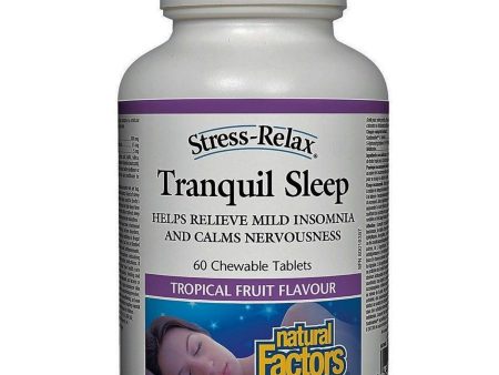 Natural Factors Tranquil Sleep 60 Chewable Tabs Supply