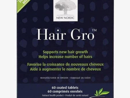 New Nordic Hair Gro 60 coated tablets Supply