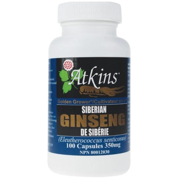 Atkins Siberian Ginseng 100cap on Sale