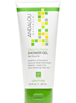 Andalou Naturals Citrus Sunflower Shower Gel 251 ml Hot on Sale