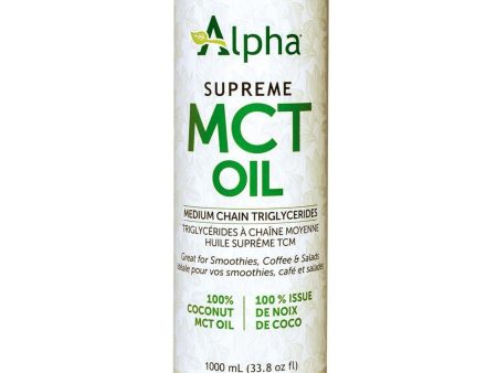 Alpha Supreme MCT Oil 1000mL Fashion