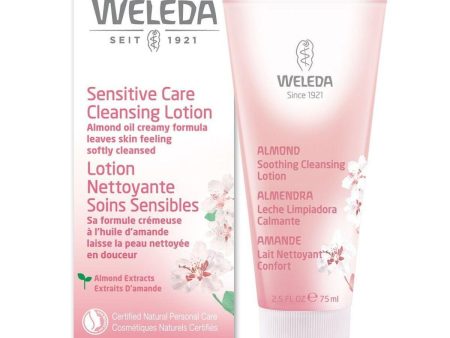 Weleda Sensitive Care Cleansing Lotion Almond 75mL For Sale