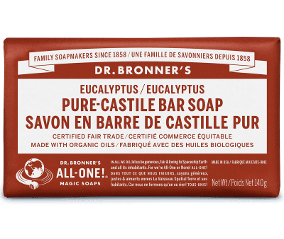 Dr. Bronner s Pure-Castile Bar Soap Eucalyptus 140g Sale