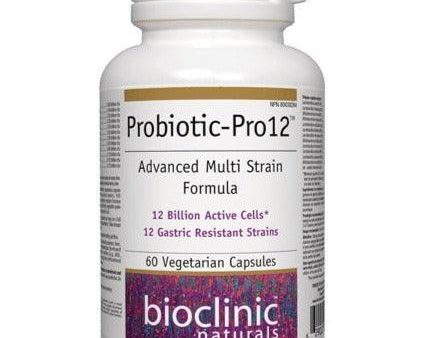 Bioclinic Naturals Probiotic-Pro12  60 Veggie Caps Fashion