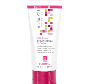 Andalou Naturals Soothing Shower Gel 1000 Roses 251mL Online Hot Sale