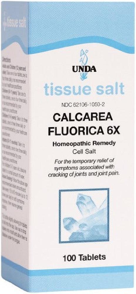 UNDA Tissue Salt Calcarea Fluorica 6X 100 Tabs For Cheap