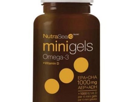 NutraSea+D Omega-3 Mini Gels Fresh Mint 120 softgels Hot on Sale