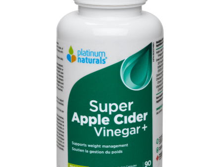 Platinum Naturals Super Apple Cider Vinegar+ 90 Veggie Caps For Sale