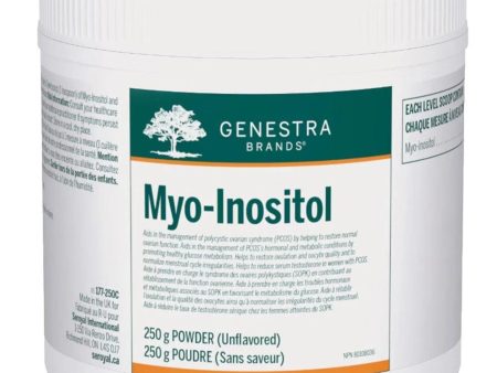 Genestra Myo-Inositol Unflavored 250g Supply